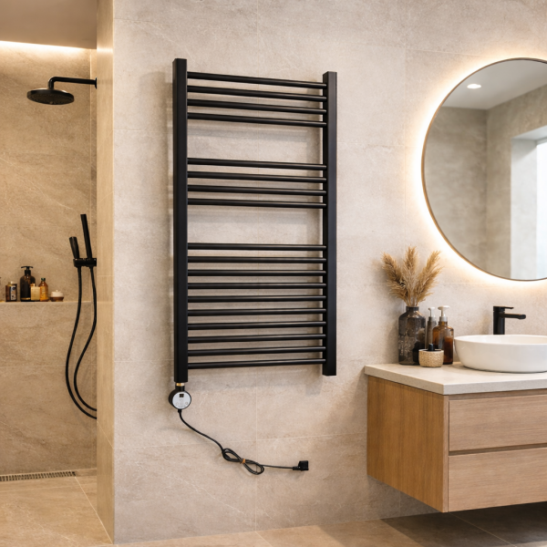 Kupatilski Radijator 600W Crni